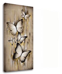 Tablou canvas MOTYLES 1 parte - 70x30 cm