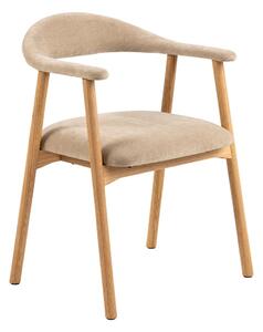 Scaun de dining bej/în culoare naturală Addi – Actona