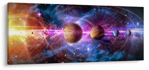 Tablou - Sistemul solar (120x50 cm)
