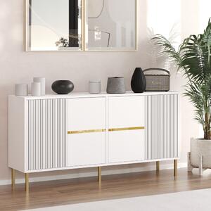 Nedara komód, fehér, 150 cm
