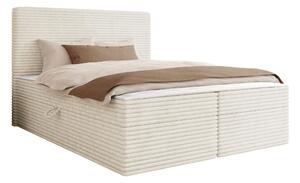 Pat boxspring Comfivo ArbitasBoxspring, Dublu, Crem, 140x200, Tapiterie, Somiera patSomiera pat, 14x21x11cm