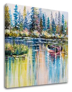 Tablou canvas Peisaj 1 parte XOBCHLN013 - 50x50 cm