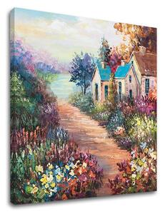 Tablou canvas Peisaj 1 parte XOBCHLN003 - 50x50 cm