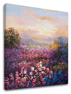 Tablou canvas Peisaj 1 parte XOBCHLN018 - 50x50 cm