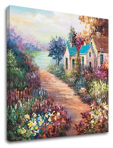 Tablou canvas Peisaj 1 parte XOBCHLN003 - 50x50 cm