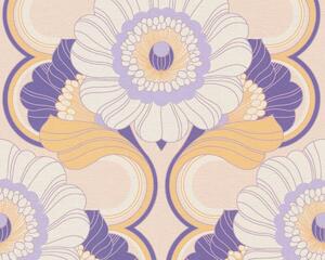 Tapet vlies pentru perete retro chic 39530-3