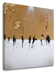 Tablou canvas PEOPLE 1 parte - 100x110 cm