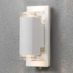 Konstsmide Lampă de perete pentru exterior Potenza, Up & Down, alb, reglabil, Alb, Metal, Modern
