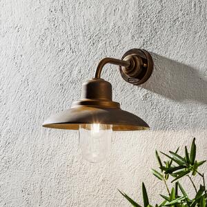 Moretti Luce Susa, lumină de perete pentru exterior - rezistentă la apa mare, Bronz / Alamă Veche, Metal, Casă de țară / Rustic
