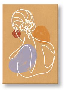 Tablou canvas RASTLINES 005 - 40x60 cm