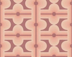 Tapet vlies pentru perete retro chic 39533-2