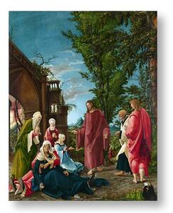 Tablou canvas REPRODUCERE - Leonardo da Vinci REP283 - 30x40 cm