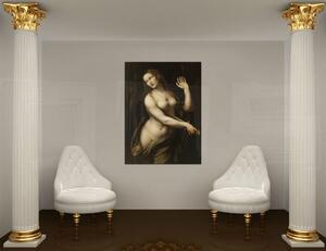 Tablou canvas REPRODUCERE - Leonardo da Vinci REP264 - 90x120 cm
