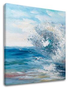 Tablou canvas SEA WAVES 1 parte - 50x50 cm