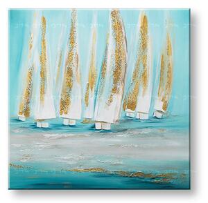 Tablou canvas SHIPS ON THE SEA 1 buc - 50x50 cm