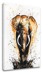 Tablou canvas SLON 1 parte - 75x110 cm