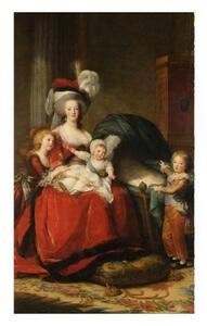 Fototapetă vlies maria antoaneta de vigeé le brun 150 x 250 cm