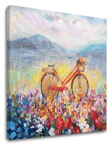 Tablou canvas Summer on the river 1 parte - 70x60 cm
