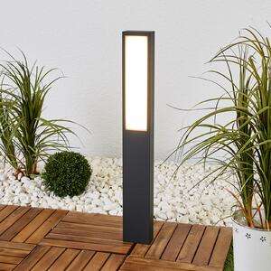 BEGA 77265K3 lampă trotuar grafit 3.000K deschis, Gri, Metal, Modern