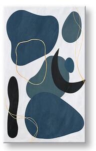 Tablou canvas TYRKYS ABSTRACT 002 - 40x60 cm