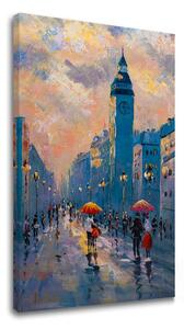 Tablou canvas WALKING THROUGH ORAȘ 1 parte - 40x60 cm