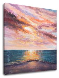Tablou canvas APUS DE SOARE 1 parte - 70x60 cm
