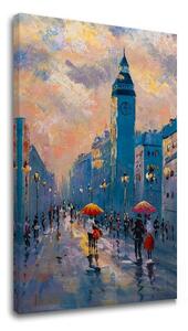 Tablou canvas WALKING THROUGH ORAȘ 1 parte - 40x60 cm
