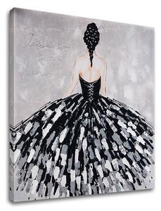 Tablou canvas Woman 1 parte - 40x40 cm