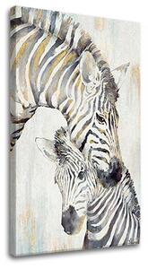Tablou canvas ZEBRY 1 parte - 40x60 cm