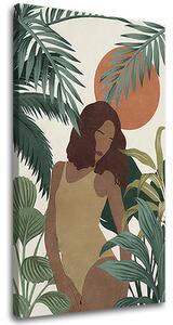 Tablou canvas WOMAN IN NATURE 001 - 40x60 cm
