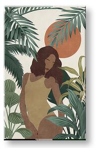Tablou canvas WOMAN IN NATURE 001 - 40x60 cm