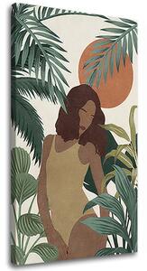 Tablou canvas WOMAN IN NATURE 001 - 40x60 cm