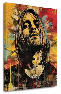 Kurt Cobain pe ecran - Revoluția muzicală - 60x90 cm