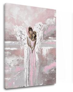 Înger picturi pe pânză Touch from Heaven - 30x40 cm