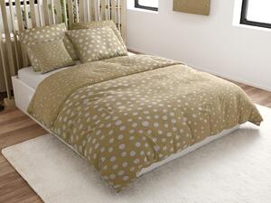 Lenjerie din bumbac Renforce TABEA bej Dimensiune lenjerie de pat: 2 buc 80 x 80 cm | 200 x 200 cm