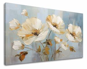 Lumea florilor pe pânză Frumusețe naturală - 40x60 cm