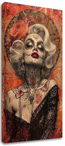 Marilyn Monroe pictura pe panza - Mystical Beauty - 50x100 cm