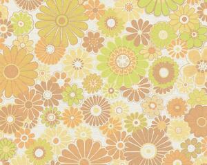 Tapet vlies pentru perete retro chic 39535-5