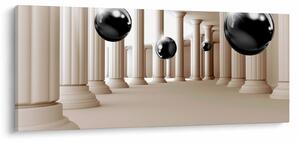 Tablou - Minge între stâlpi (120x50 cm)