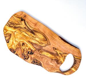 Tocator Toscana din lemn de maslin 35 cm