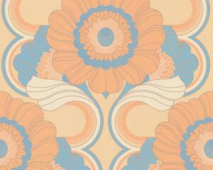 Tapet vlies pentru perete retro chic 39530-2
