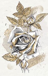 Tablou canvas PT6072 Glitter rose 60x90 cm