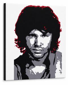 Pictat manual POP Art Jim Morrison 1 bucată jm - 30x40 cm