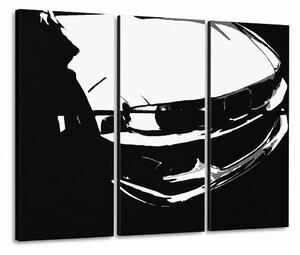 Pictat manual POP Art imagine de BMW M3 3 bucata bmw - 150x100 cm
