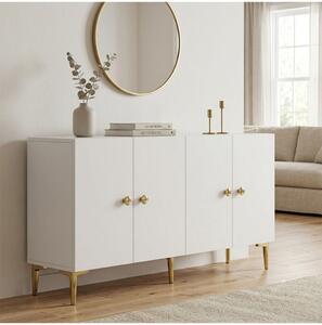 Simple komód, fehér, 180 cm