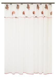 Perdea Velaria voal alb cu masini, 290x180 cm