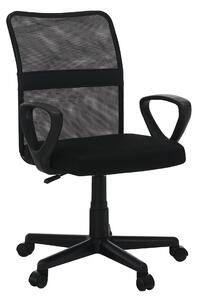 KONDELA Scaun de birou, negru, REMO 3 NEW