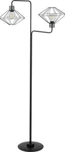 Lampadar Vario E27 max. 2x60W, negru/metal