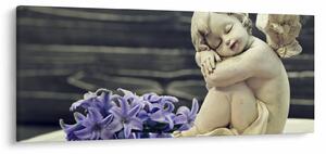 Tablou - Înger cu floare (120x50 cm)