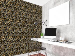 Tapet vlies de lux ornamente clasice negre